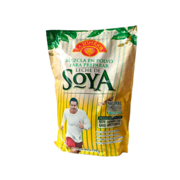 Leche de soya la superior x 750g