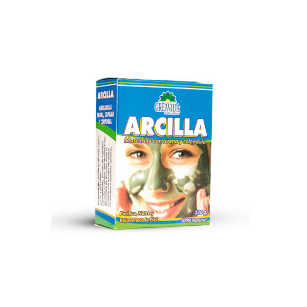 Mascarilla de Arcilla, Avena y Caléndula 120 gr
