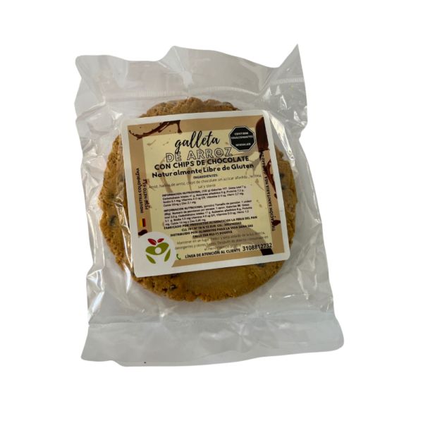 Galleta de Arroz con Chips de Chocolate Paquete x12