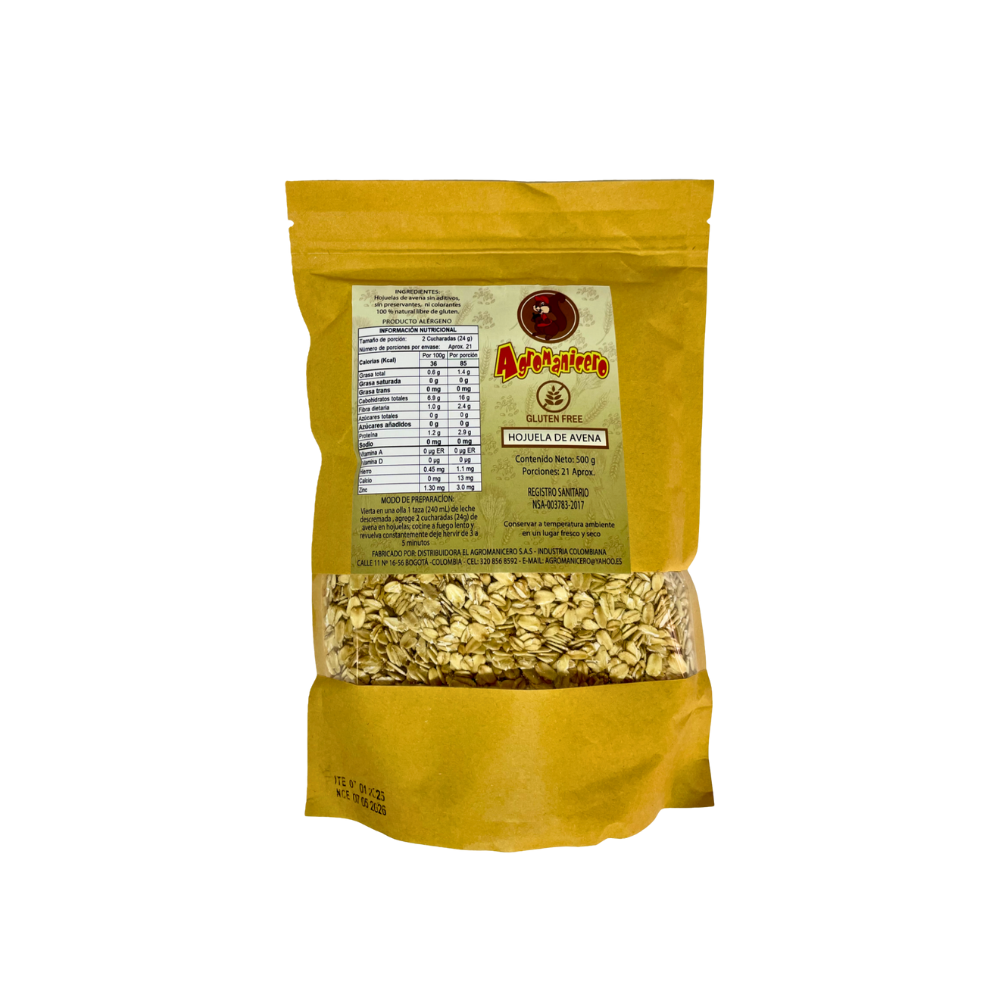 avena en hojuelas sin gluten