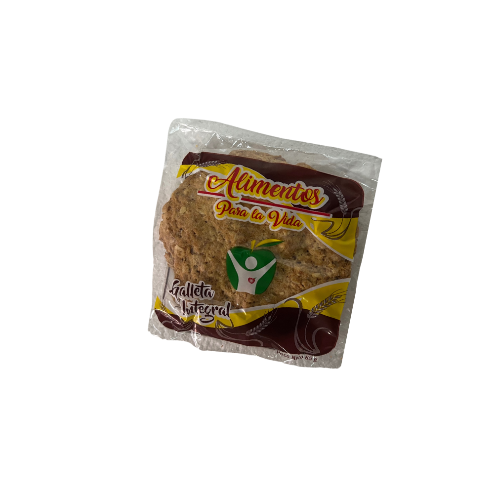 Galleta Integral Paquete Surtido x 12 unidades - 65g c/u