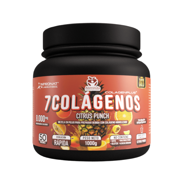 7 Colágenos Citrus Punch 1000g