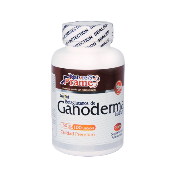 Beta‑glucanos de Ganoderma Prame 60g x100 CAPSULAS