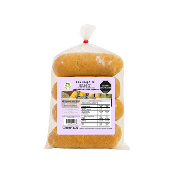 Pan Rollo de Maíz