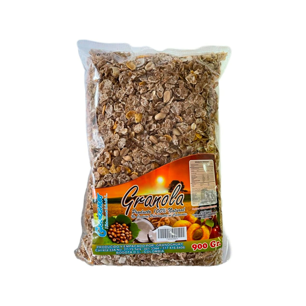 granola con dulce 900g